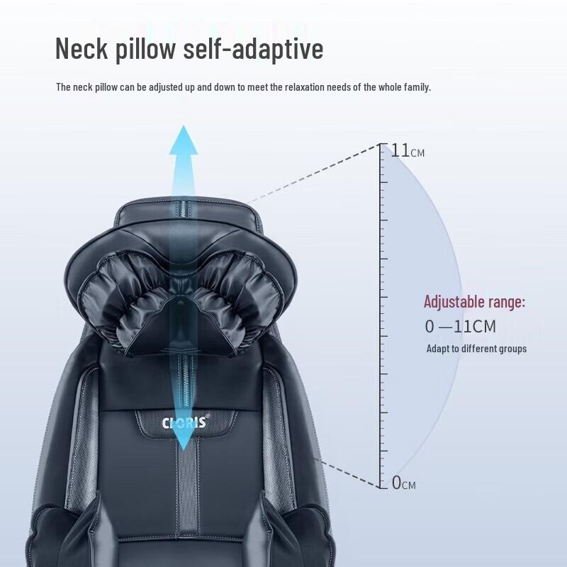 CLORIS Full Body Neck & Back Massage Cushion