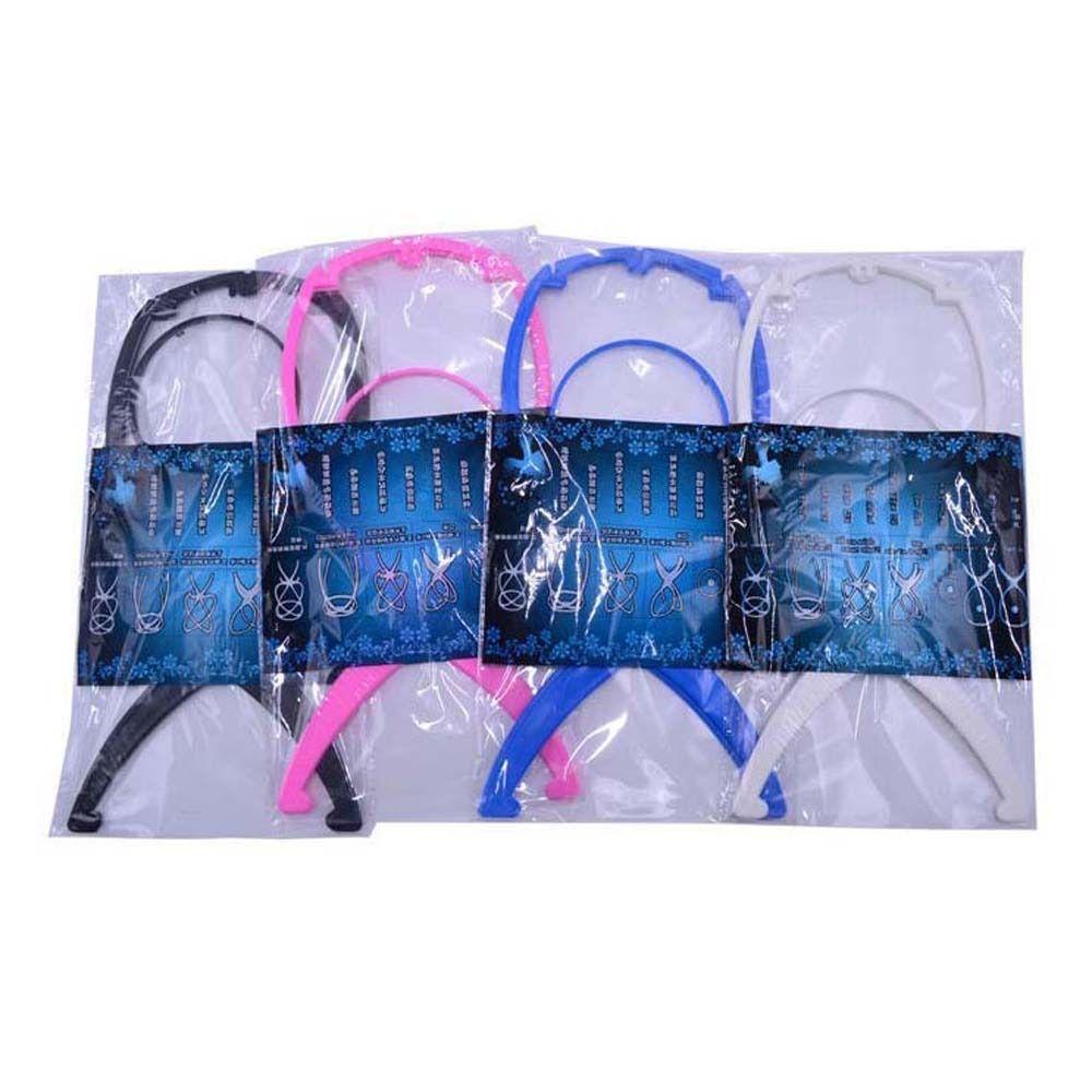 Head Wig Dryer Pink Plastic Wig Stand Hairpiece Hang Holder Wig Accessories Hair Display Tools