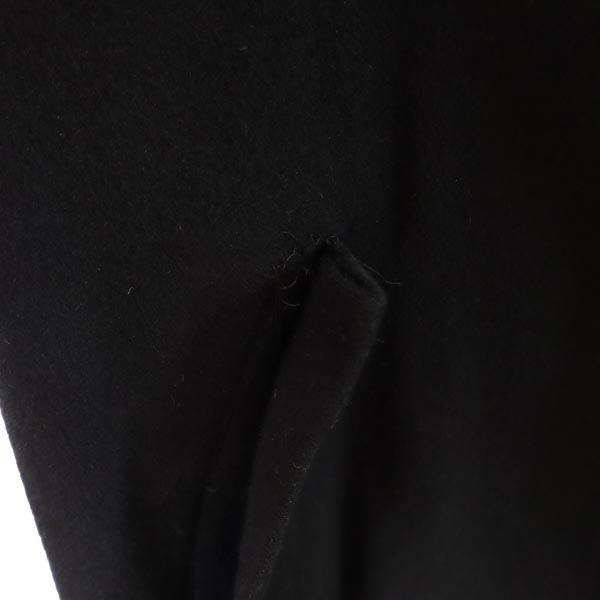 KANSAIMAN Cashmere Stainless Collar Coat Black Men's Used