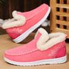 Winter Cotton Boots – Lined Thickened Warm Snow Boots for Women, Slip-On Fashionable Short Boots for Cold Weather