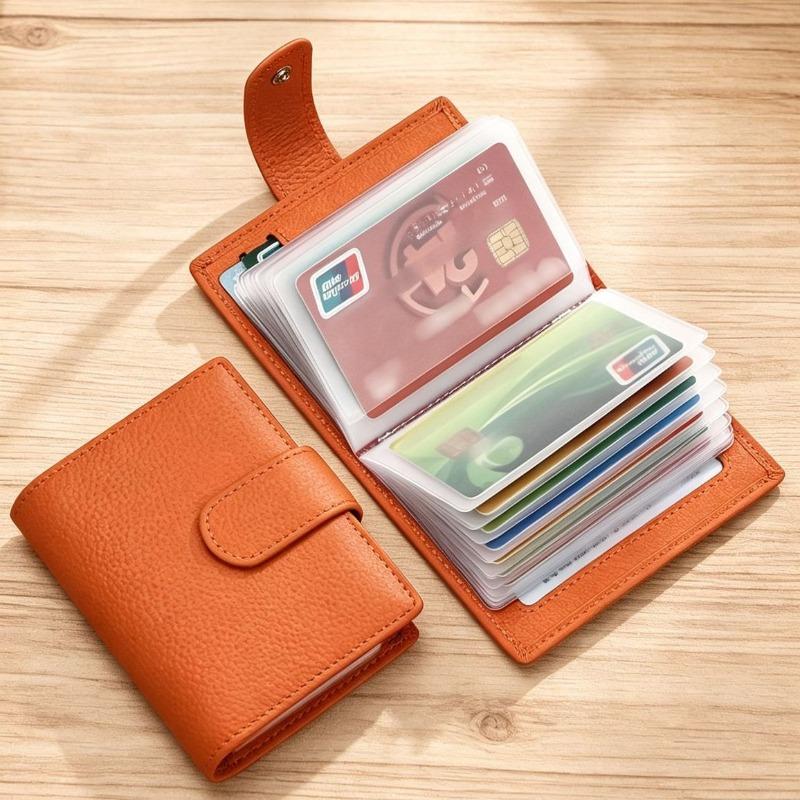 Card bag, male and female large-capacity multi-card cover, driver's license anti-card bag