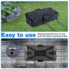Large Outdoor Electrical Box IP54 Waterproof Extension Cord Cover Weatherproof Protect Outlet, Plug, Socket, Timer, Power Strip,