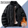Mark Fairwhale Herren Retro Matte PU Lederjacke