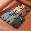 Magnetic Card Holder Wallet Stand Case for IPhone 16 Pro Max 16e 13 11 12 14 15 Plus XR X XS Bag Cover Carbon Fiber Pocket Cover