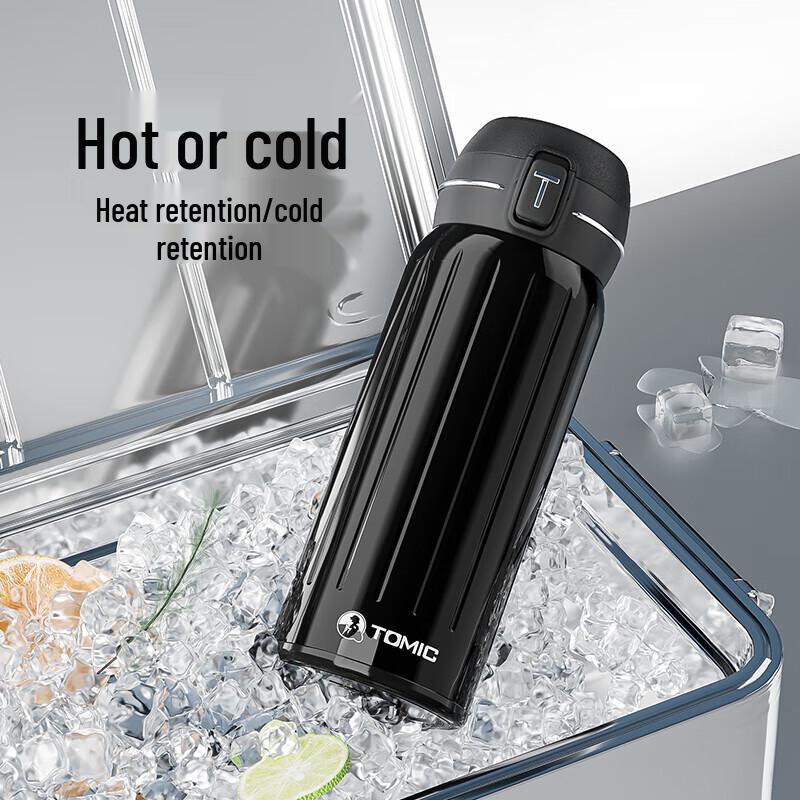 TOMIC 316 Stainless Steel Insulated Mug with Tea Infuser