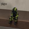 Military Action Figure 3D Printed Soldier Desktop Figurine, Model, Miniature Enthusiast Gift Ornament for Home Office Car Decor And Lovers Collectible