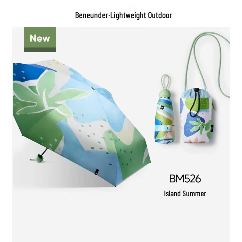 Beneath the Banana Tree 5-Fold All-Weather UV Umbrella