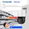 HIKVISION Telecamera di Sicurezza di Rete PTZ Full-Color 4MP PoE spina CN (adattatore incluso)