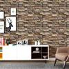 PVC 3D Brick Stone Wallpaper Vintage Style Wall Decor Fashion Peel and Stick Wall Sticker  Home