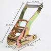 2.5/4/5cm ratchet tensioner tight roper truck webbing fastener tightener bundled with tensioner