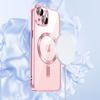 iPhone 13 Case, Electro MagSafe, Pink + Screen Protector