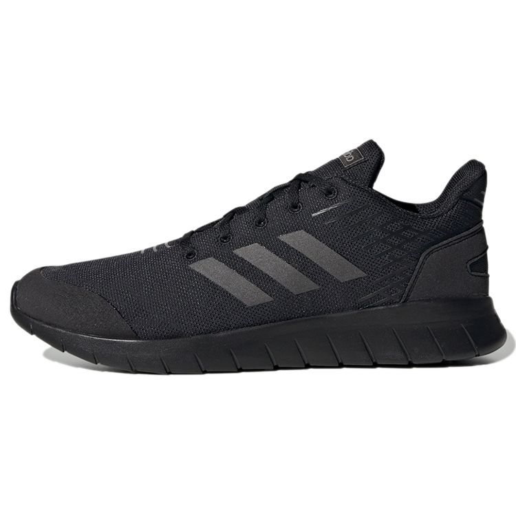 

Adidas Asweerun Lace-Up Breathable Lightweight Non-Slip Low-Top Running Shoes Men Sneakers Carbon-Black Mesh FV2879 42