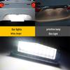 Mazda 2 MX-5 Miata 18-LED License Plate Lights (2pcs) - Black