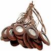 Lot Of 25 Nautical Leather Strap Necklace Magnifying Glass/Antique Pendant Reading Magnifier
