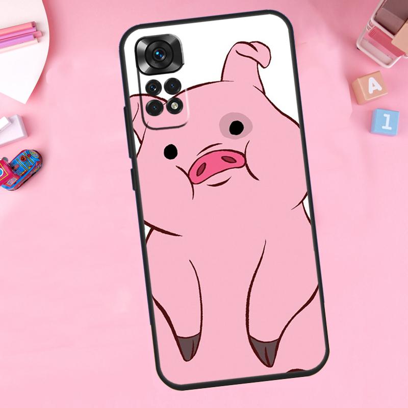 Cute PINK Kawai Pig For Xiaomi Redmi Note 14 13 10 11 12 15 Pro Plus Phone Case For Redmi 15C 13C 12C 10C 14C 15