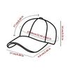 Baseball Santa Hat Festive Adjustable Embroidered Santa Claus Unisex Adult Baseball Caps For Lovers Family Friends Wife Husband