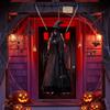 Irregularly Halloween Eaves Decorative Banners Clear Printing Spooky Atmosphere Banner  Party