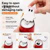 Waterproof Silicone Tools Halloween Theme Bottle Opener, Bow Ghost And Pumpkin Pattern Beer Durable Practical Presents 3D Print Decorative Opener for