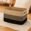 Cotton Rope Woven Basket: Desktop Organizer & Toy Storage