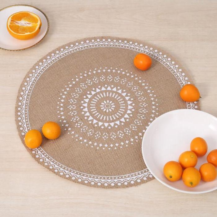 Buy Round Placemats Tableware Mats Home Supplies at affordable prices