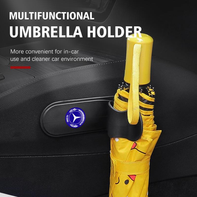 Multifunctional Car Mounting Bracket Umbrella Holder Clip Hook For Mercedes Benz AMG A C E S G Class W201 W210 W108 W204 W205 BF1