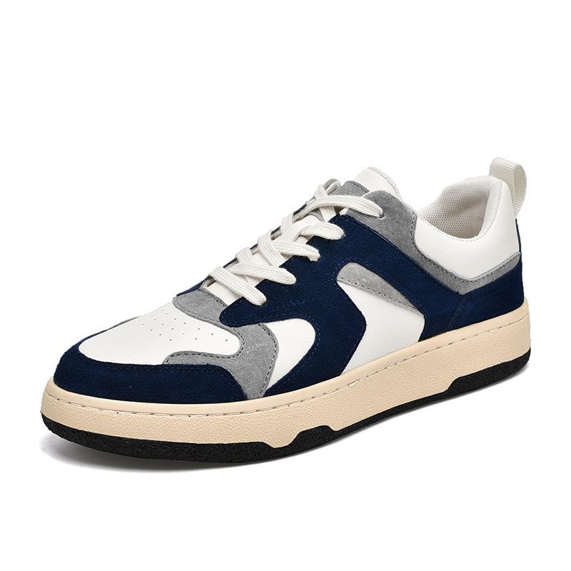 Retro deutsche Trainingsschuhe Herren Frühling und Sommer Nische Skateboard Schuhe American Casual Retro kleine weiße Schuhe atmungsaktiv Sport Forrest G