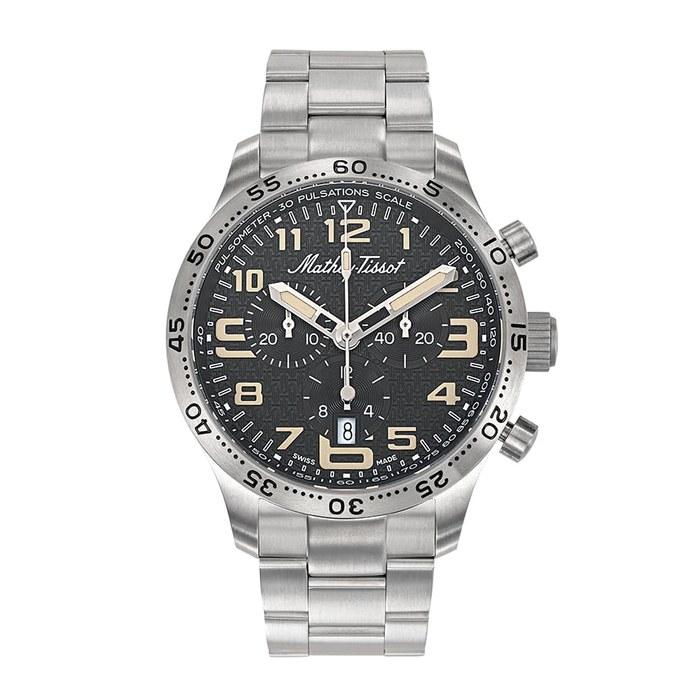 Mathey-Tissot Type 21 Титановый Хронограф Кварцевый H1821CHT3