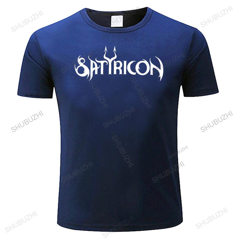 Fashion brand tshirt mens loose style tees funny t shirt men novelty tshirt Satyricon Logo Tshirt many color tops tee shirt