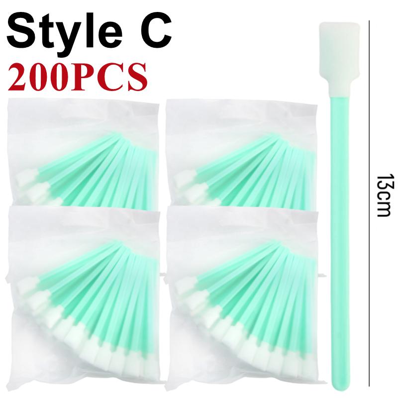 50-200Pcs Digital Camera Cleaning Brush Dust Free Sponge Swab for Earphone Mobile Phone Charge Port Machine Printer Cleaner Tool 3