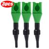 3Pcs Car Refueling Funnel Gasoline Foldable Engine Oil Funnel Tool Plastic Funnel Car Motorcycle Refueling Tool Auto Accessories