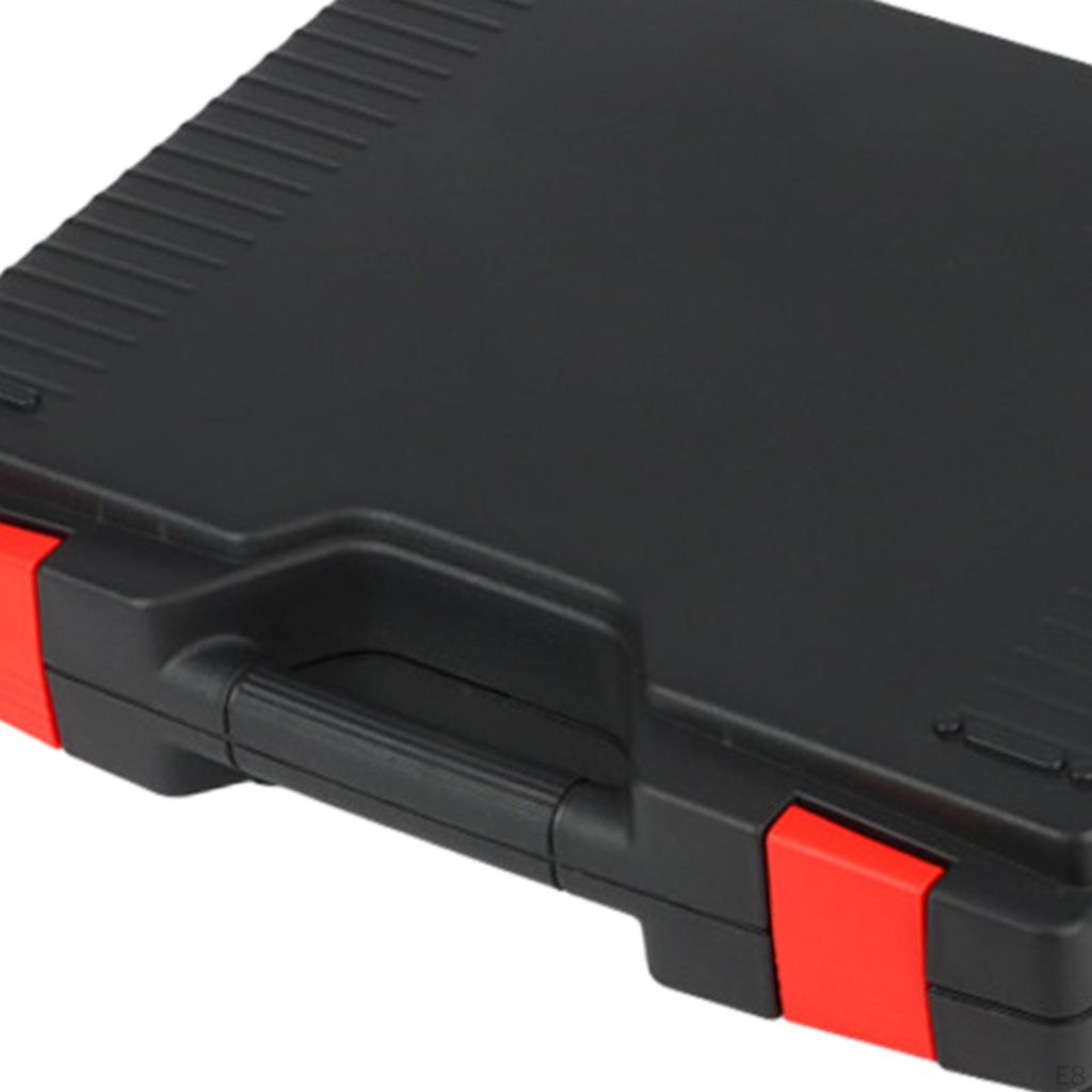 Protective Instrument Tools Box Screws Carry with Sponge DIY Compartment Empty Durable