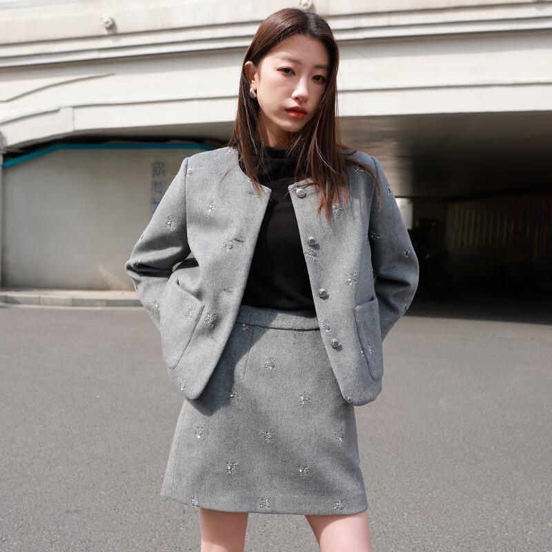 

Sancai Women s Plus Size 90% Duck Down Floral Embroidered Puffer Coat XL 170/96B