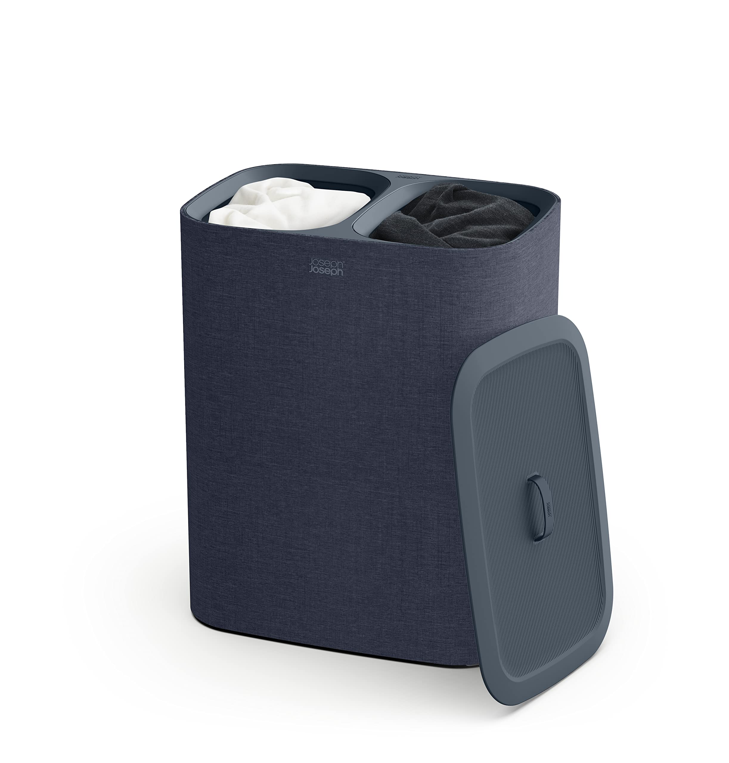 

Joseph Joseph Laundry Basket Rack Корзина для белья Total 90L Стиральная машина Хранение с разделителями Черный 50004 [Оригинальный продукт] чёрный