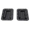 2PCS Recessed Spring Loaded Speaker Case Handles with Rubber Grip Stainless Steel for RV Yacht Flightcase PA Speaker Box