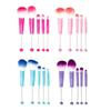 A52E Professional DIY Beaded Makeup Brushes Set Metal Handle Beadable Cosmetic Brush