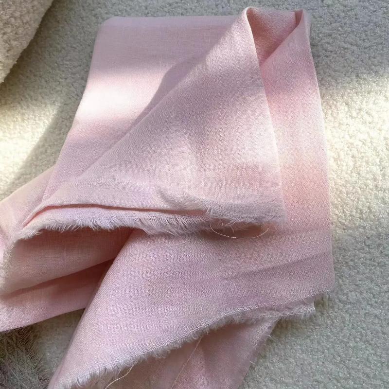 280cmx100cm Pure Linen Fabric for Sewing Quilting Fabrics DIY Crafts Bags Baby Clothing Dress Bedding Sets Handmade Sewing
