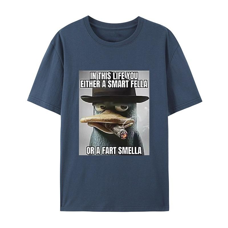 

Platypus Youre A Smart or Humorous Guy White Casual Tshirt Mens and Womens Luxury Brand Tops 4XL