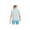 Nike Dri-Fit One Luxe Solid Crew Neck Short Sleeve T-Shirt Women Tops Hablis DD0619-442