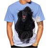 Kawaii Poodle Dog 3D Print Animal T-shirts Men Woman Fashion Streetwear Short Sleeve T Shirt Harajuku Tops Tees Kids Clothing