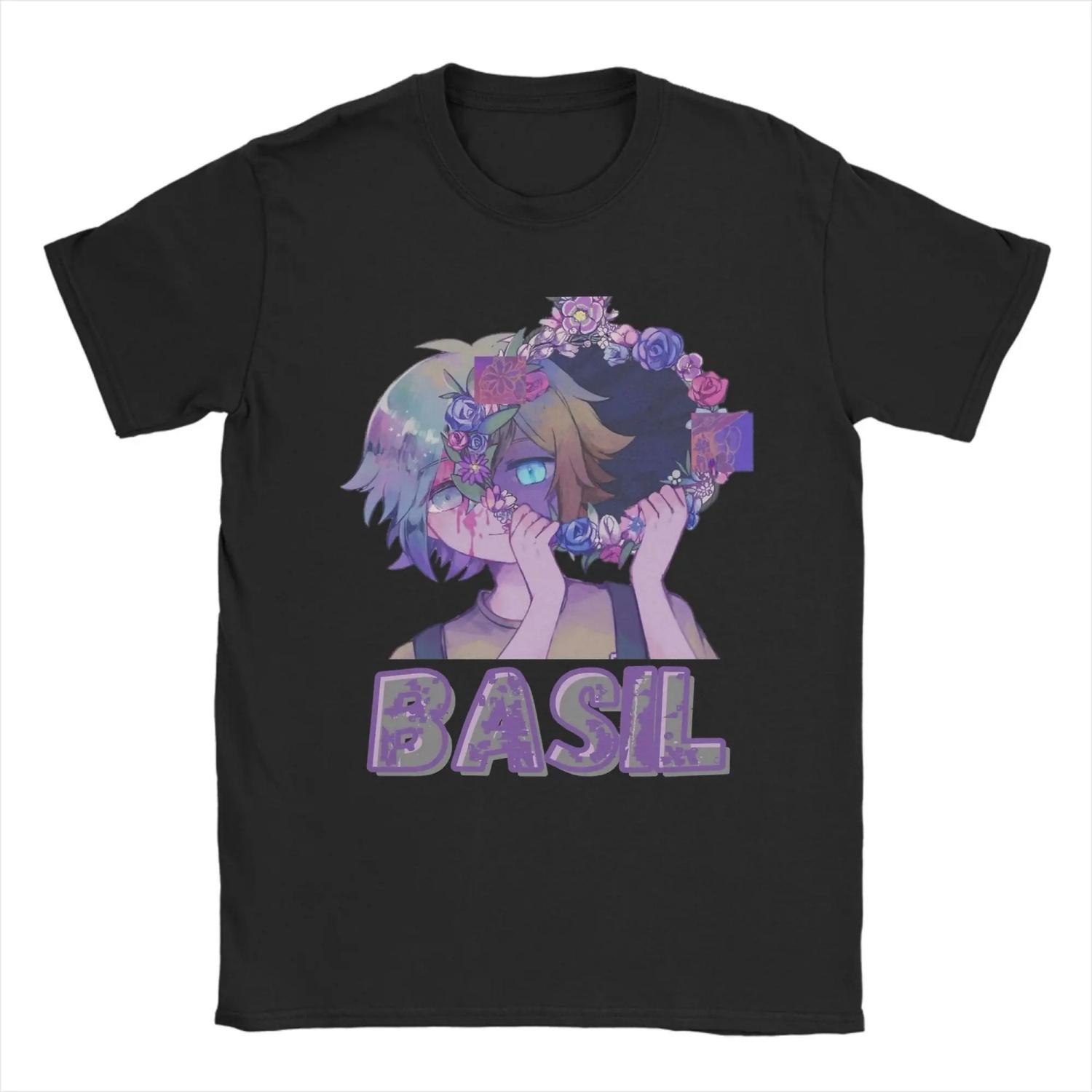 

Omori Game Cute T Shirts Pure Cotton Tops Amazing Short Sleeve O Neck Tee Shirt 4XL 5XL 6XL T-Shirt S чёрный