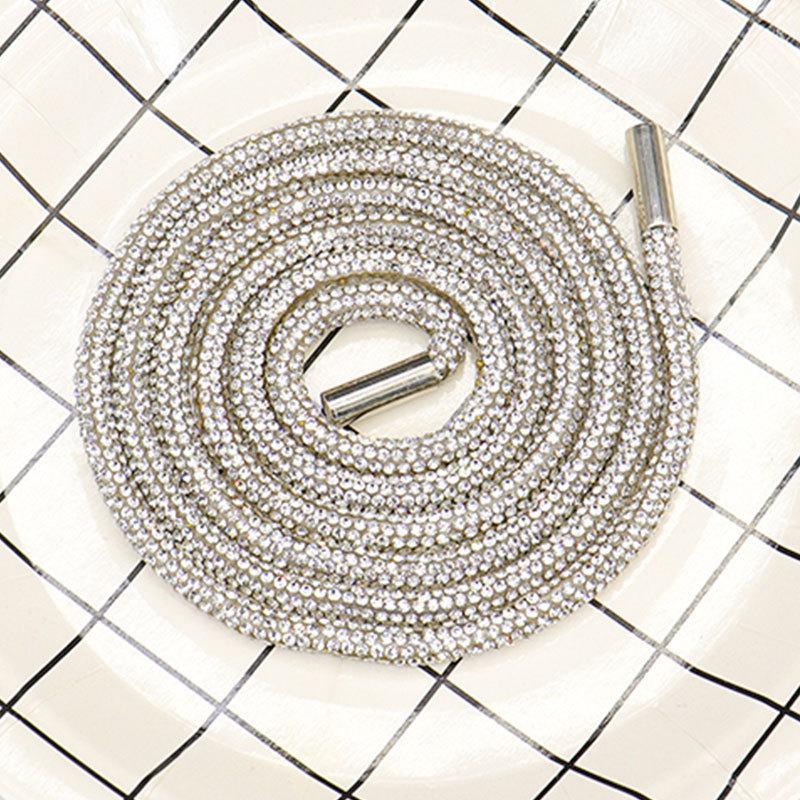 10 stuks Strass Buis Touw Glitter Touw Koord Tas Schoenen Kostuum Cadeau Accessoire DIY Ambachten Kristal Strass Touw Buis Decoratie