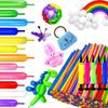 200pcs 10.24inch Colorful Long Latex Balloons With Balloon Pump DIY Manual Class Magic Twisting Balloons ZSY