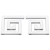 10Pcs 5x5CM   Waist Line Mirror Sticker Modern Acrylic Wall Stickers for Living Room