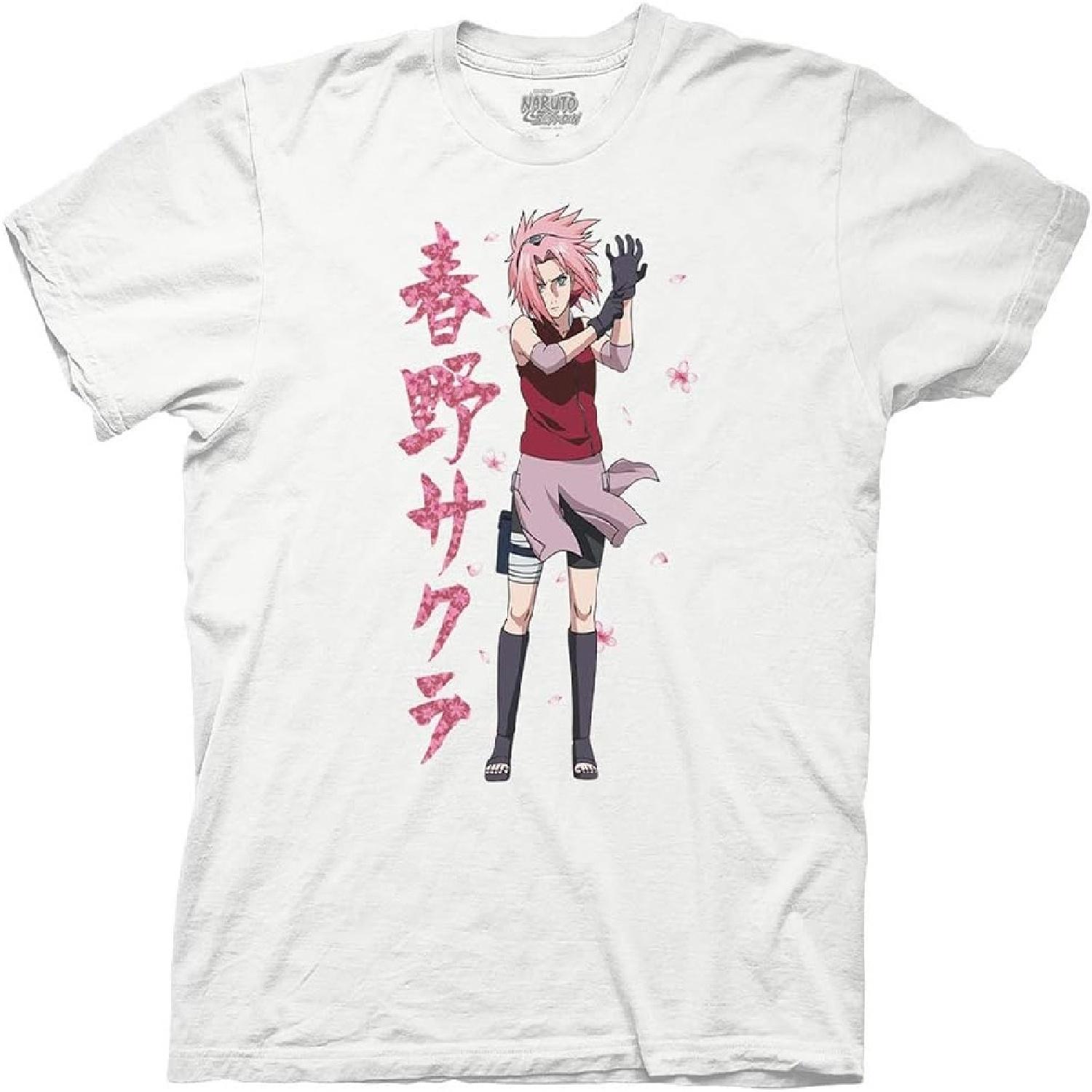 Ripple Junction Наруто Ураганные Хроники Сакура Вишневый Цвет Аниме Взрослая Футболка S