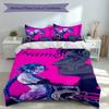 3pcs Custom Name Jinx Set,Includes 1 Duvet Cover and 2 Pillowcases,All-season Bedroom Decor