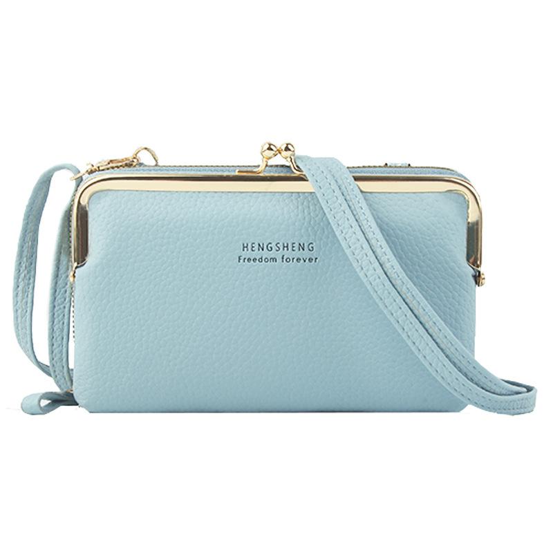 Modische Damen Geldbörse Münzbörse Große Kapazität Handy Tasche Kartenfächer Clutch Tasche Bargeld Aufbewahrung