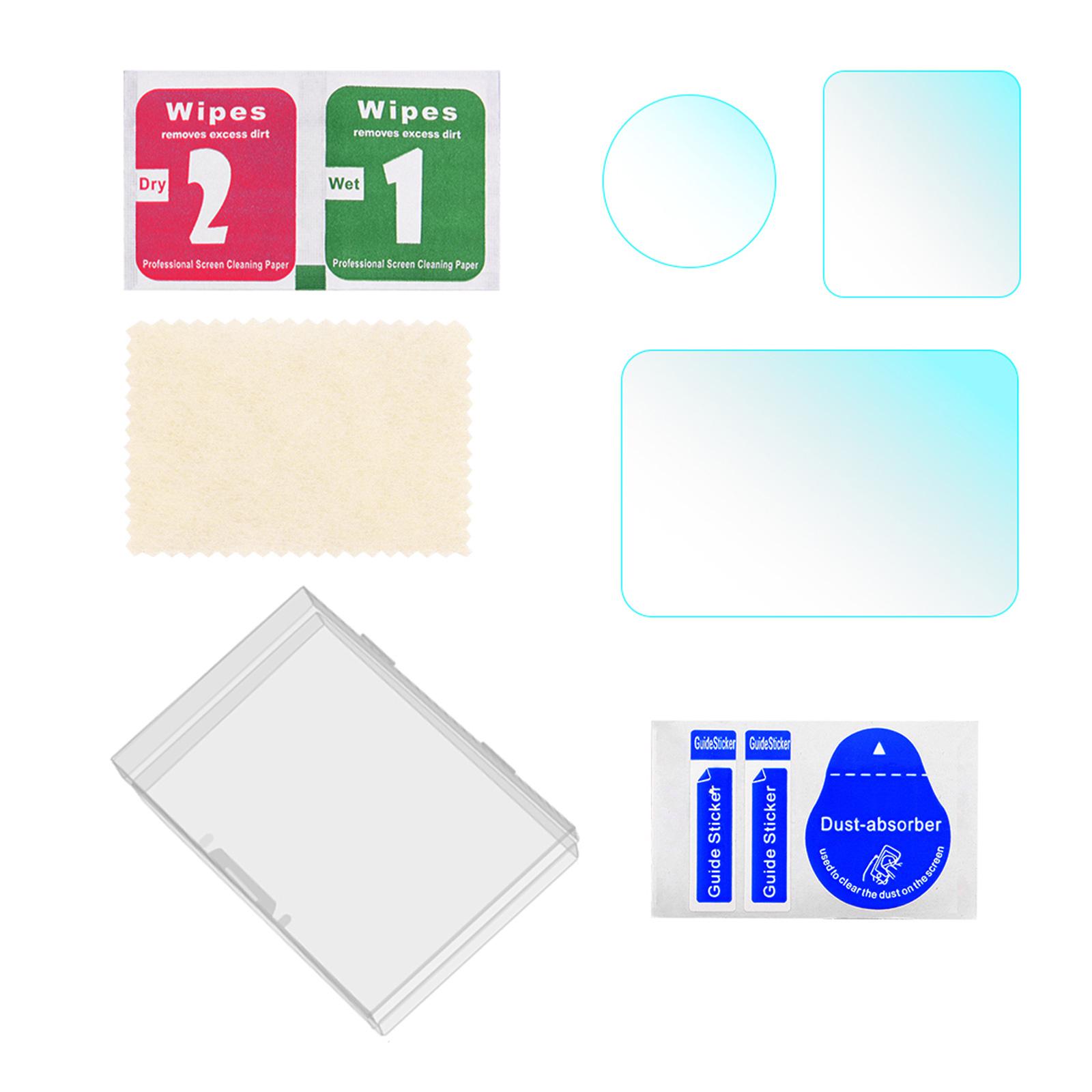 

Durability Tempered Glass Screen Protectors for Action 5Pro Camera AntiScratch Screen Film Easy Installation Accessory 1