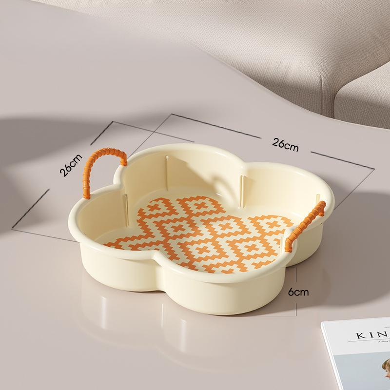 

Q Фруктовая тарелка для дома, журнальный столик в гостиной, пластиковая коробка для конфет, место для хранения закусок, семена арахиса, дыни и орехи, разделенные на тарелку для сухофруктов