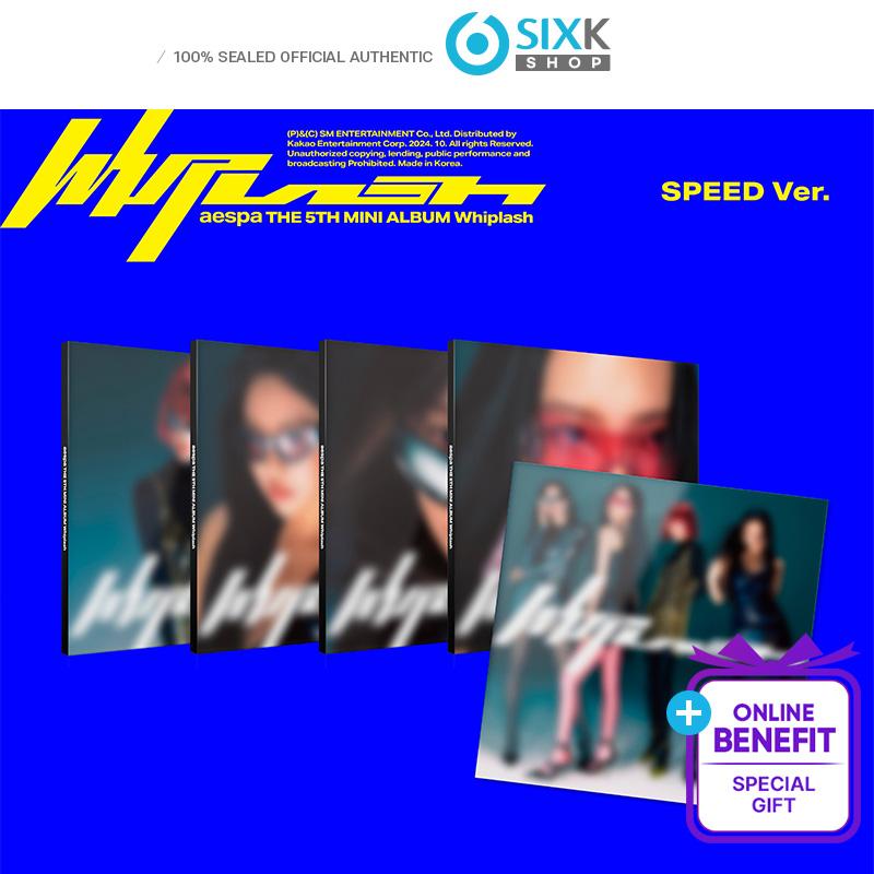 

[Предзаказ] aespa 5nd Mini Album [Whiplash] (СКОРОСТЬ. Вер) (+ РОЗЫГРЫШ)