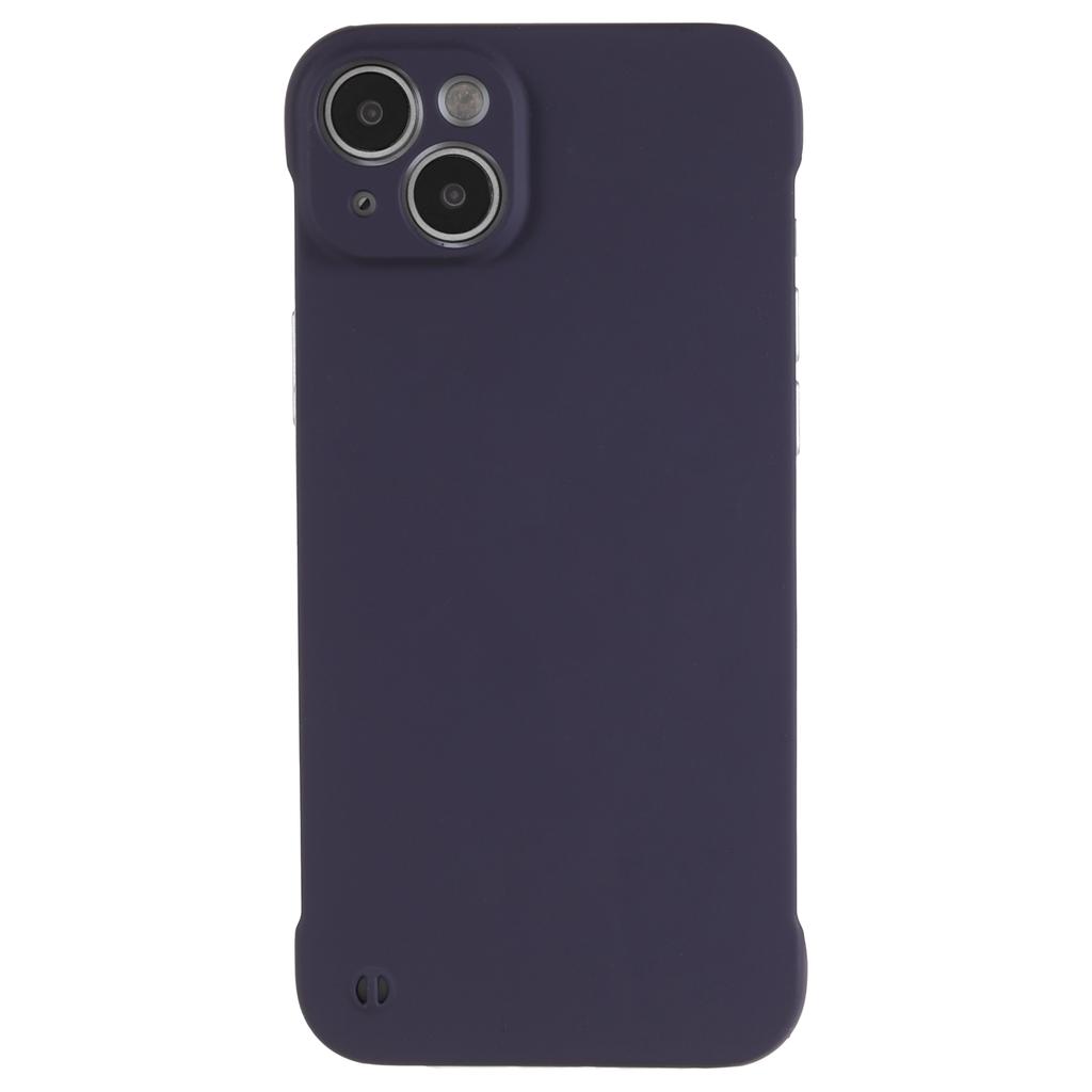 For iPhone 15 Plus Case Frameless Skin-touch Hard PC Phone Cover